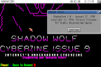 Screenshot of Shadow Wolf Cyberzine Issue #9